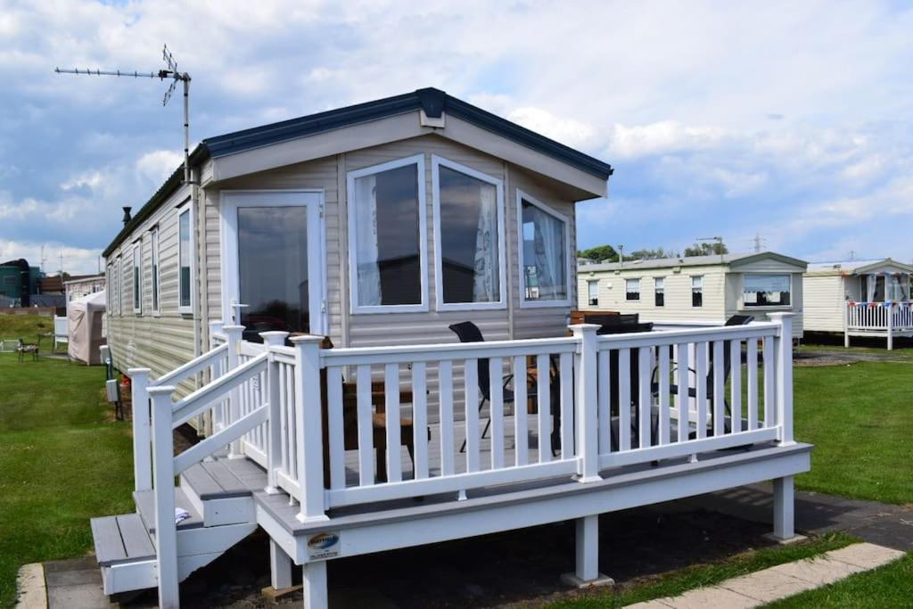 Cosy & Modern Private Seaview Caravan North Seaton Εξωτερικό φωτογραφία