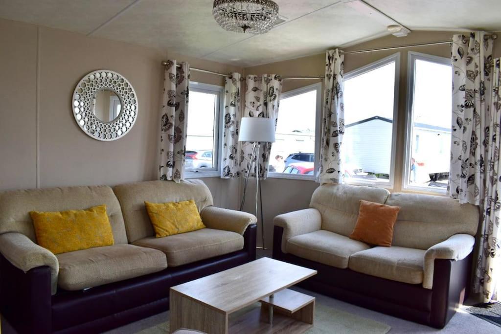 Cosy & Modern Private Seaview Caravan North Seaton Εξωτερικό φωτογραφία