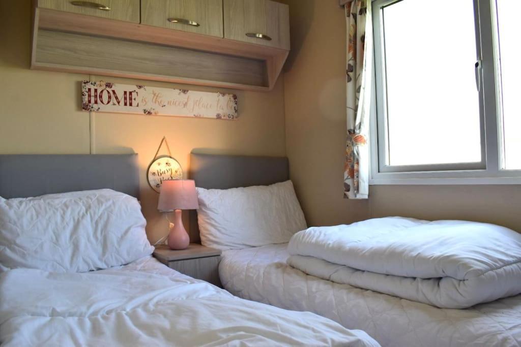 Cosy & Modern Private Seaview Caravan North Seaton Εξωτερικό φωτογραφία